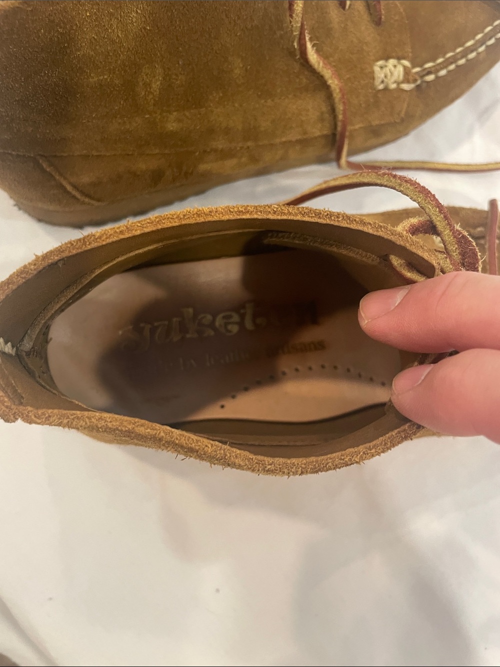 Yuketen : All Handsewn Sports 4" Boots - FO Marraca w Crepe sole - Picture 7 of 8